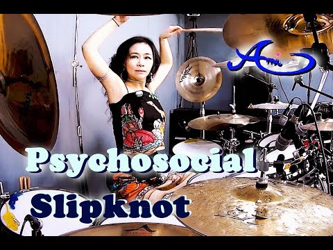 Slipknot - Psychosocial drum cover by Ami Kim (#42) Video