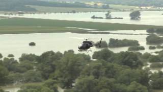preview picture of video 'Záplavy Devin 6.6.2013 Bratislava New Helicopter / licensed footage !'