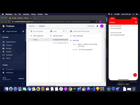 Note Taking App Using Firebase In SwiftUI - Firebase Tutorial For SwiftUI - SwiftUI Tutorial