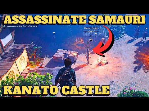 Assassins Creed Shadows: Assassinate the Onryo Samurai & EASILY escape Katano Castle  Onryo Samurai