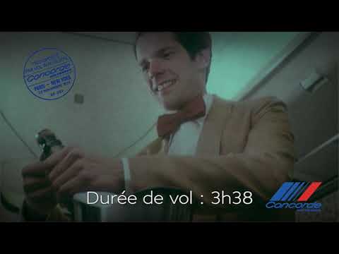 Concorde Premier vol Paris-New YORK 1977 | Air France