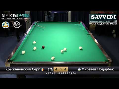 Savvidi 2019 - Полуфинал - Крыжановский Сергей - Мирзаев Нодирбек