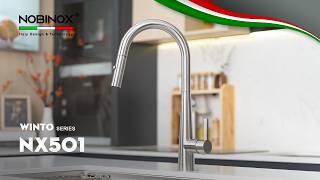 VÒI RỬA BÁT DÂY RÚT NOBINOX WINTO NX501 video 1