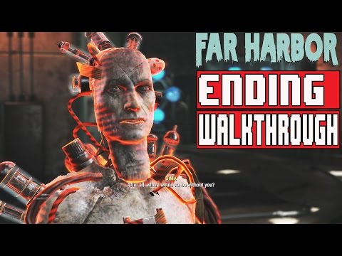 Fallout 4 Far Harbor Gameplay Walkthrough Ending Part 6 1080p No Commentary
