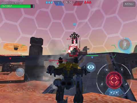 War Robots battle spider robot & no excuse