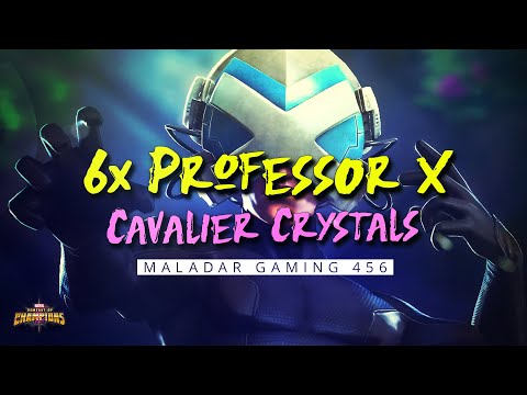 6x Professor X Cavalier Crystals - Marvel Contest of Champions