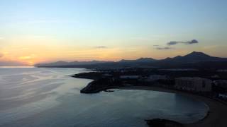 preview picture of video 'Sunset on Christmas Eve at Arrecife Gran Hotel & Spa, Lanzarote, Spain'