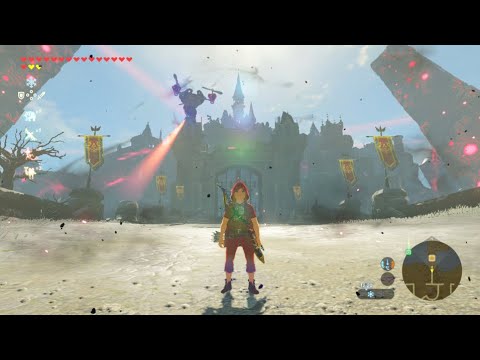 Exploring hyrule castle!