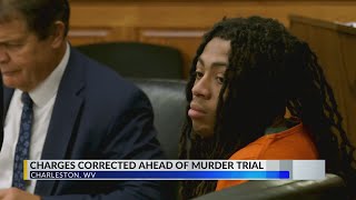 Charges corrected ahead of Kanawha County teen's murder trial