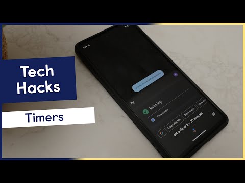Part of a video titled How to set a timer on your phone using Google Assistant - YouTube