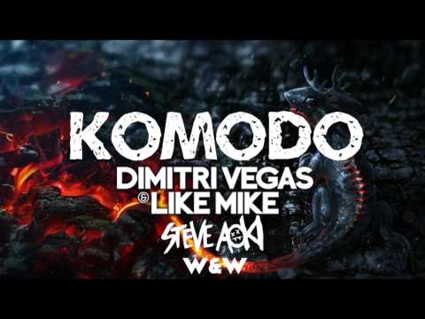 Dimitri cages & Like Mike ft. Steve Aoki vs w&w -komodo ( tomorrowland 2017)