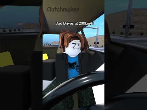 Mom Vs Dad Driving be like: #shorts #short #roblox #funny #robloxmemes