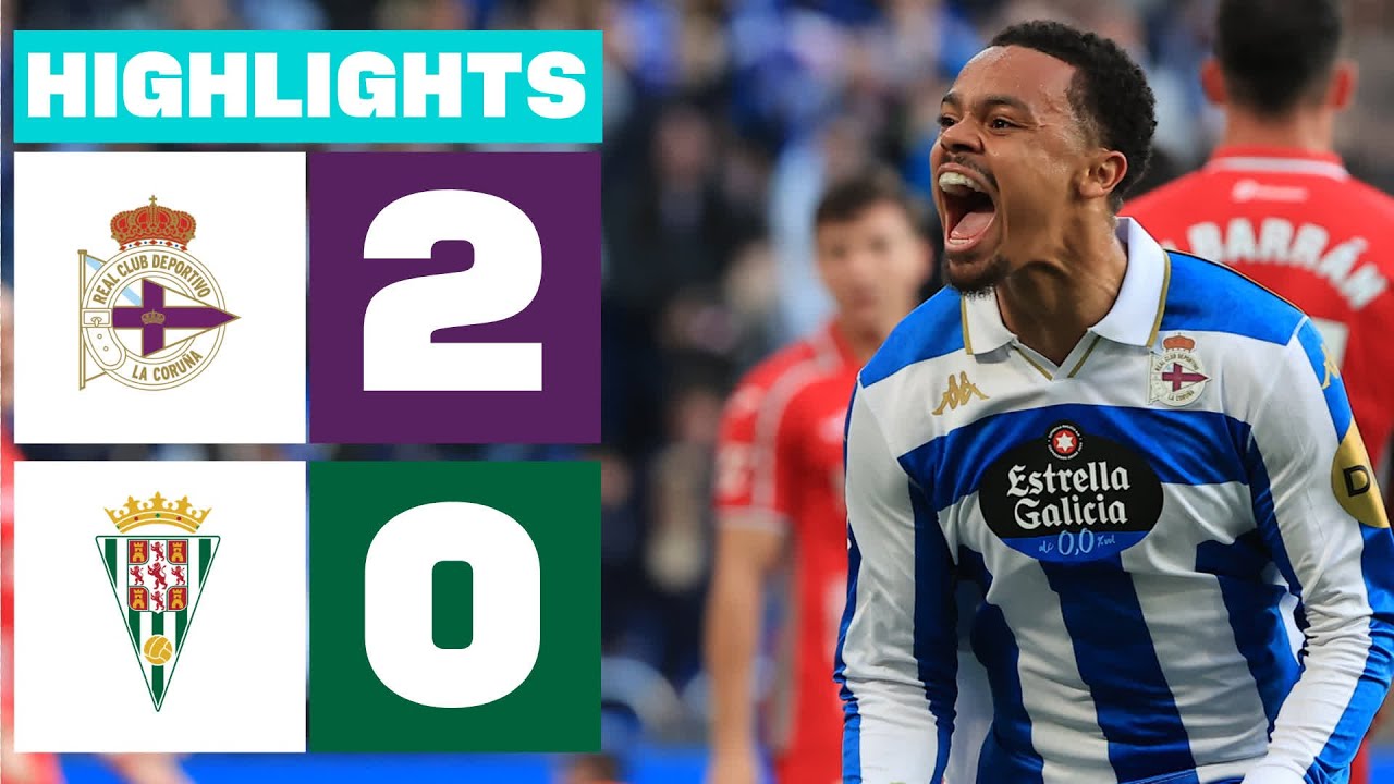 Deportivo La Coruña vs Córdoba Highlights