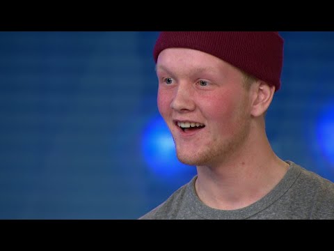 Bagge möter sin fobi under Carl Eliassons audition i Idol 2017 - Idol Sverige (TV4)