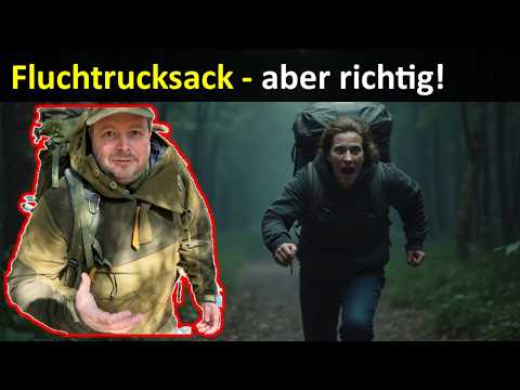 Fluchtrucksack / Bug out Bag / Notfallgepäck - aber RICHTIG - Tipps
