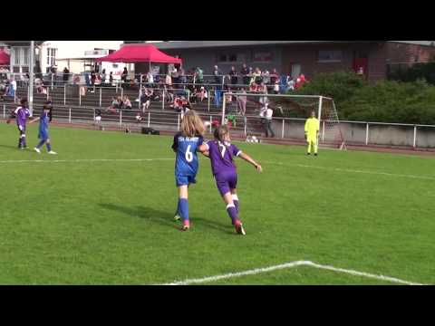 E-Juniorinnen: TSV SCHOTT Mainz gg SGS Essen 2:0; TUSA-Girls-Cup Düsseldorf 09.06.2018