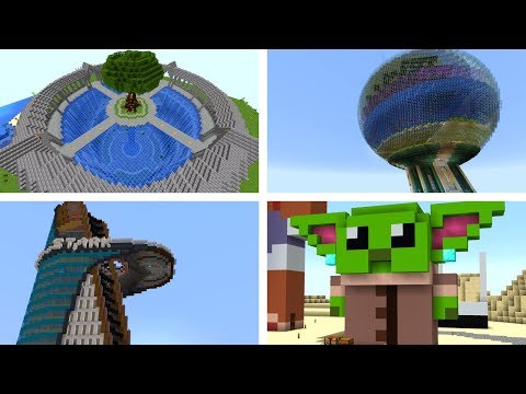 Awesome Survival Builds On My Minecraft Server