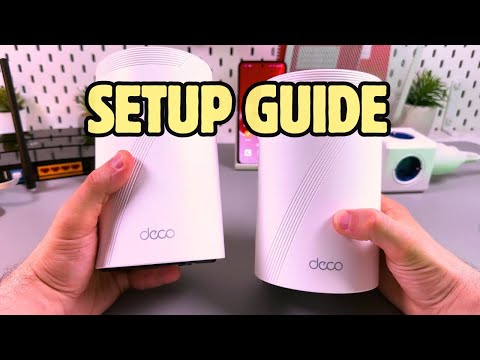How to Set Up and Connect the TP Link Deco BE65 Wi-Fi 7 Mesh System
