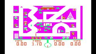 Taxi (longplay) for the TRS-80 CoCo