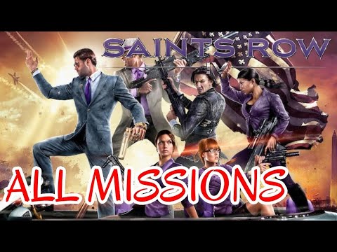 Saints Row 4 - All Missions Walkthrough (No Commentary)