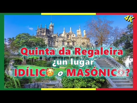 Quinta Regaleira en Sintra 🇵🇹 #Símbolos, Masonería, Pozo Iniciático