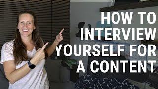 How to Interview Yourself for a Podcast (My #1 Solo Tip)