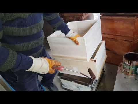 Arı kovanı nasıl boyanır