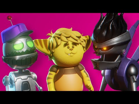 Tomar name dropping Guru Larry in RATCHET AND CLANK: RIFT APART