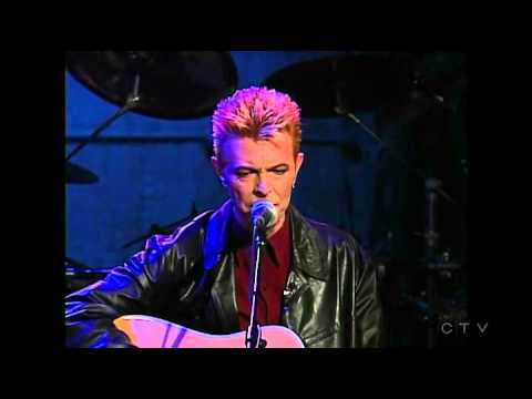 Conan O'Brien homage to David Bowie; Dead man walking - acoustic 1997.
