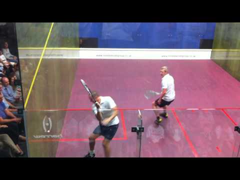 Legends of Squash Finals night, White Vs Parke 1