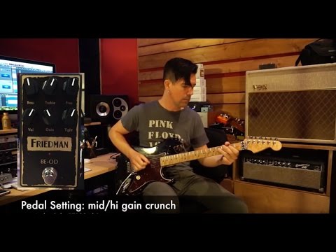 Педаль гітарних ефектів Педаль эффектов FRIEDMAN BE-OD