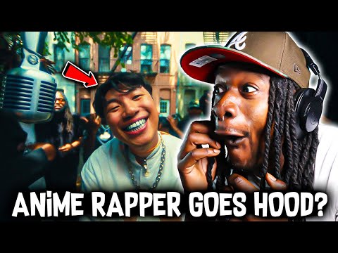 ANIME RAPPER GOES HOOD?! Khantrast "Landed In Brooklyn" (REACTION)