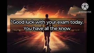 Good Luck for your exam #whatsappstatusvideo