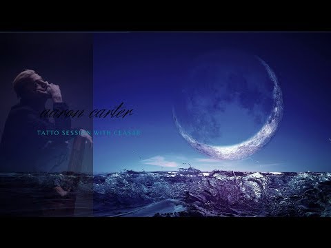 Aaron Carter Live : Face Tattoo session w Cesar Franco next tattoo MELANIE