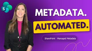 How I Use AI Autofill + Managed Metadata in SharePoint (No Code)