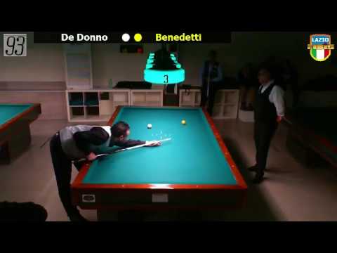 Benedetti vs De Donno - Sedicesimi Gara Libera Territoriale CSB Club 93 Roma - 3/11 Marzo 2018