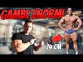 QUESTO CICLISTA HA LE GAMBE PIÙ GROSSE DI UN BODYBUILDER | 573lb di SQUAT
