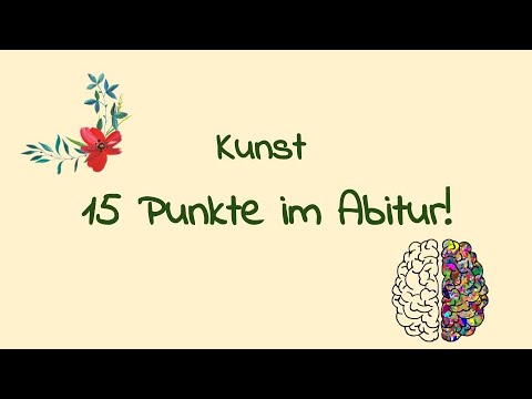 How to score 15 points in the oral art exam! [Art Abitur 2022 / Abitur Tips]