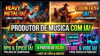 Eu vou criar Trilhas Sonoras, Músicas e Álbuns Personalizado