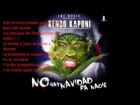Kendo Kaponi No Hay Navidad Pa Nadie [Letra]  + Download Link