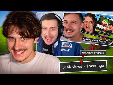 ME REACTING TO ME REACTING TO ME REACTING TO ME REACTING TO ME REACTING TO MY OLD VIDEOS  and crying