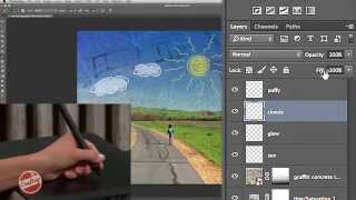 Learn to paint and draw on your photos with Photoshop