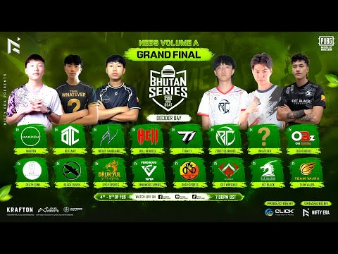 NEBS VOLUME A | GRAND FINALS | DAY 2 #bhutan #pubgmobile #makpen #nexus