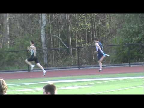 R16 MHS Boys spring track 2012 4x100 relay Franklin and Mansfiel