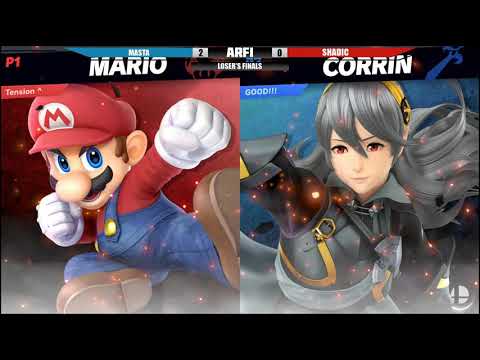 Ultimate ARFI: Masta (Mario) vs SHADIC (Corrin) - LFs