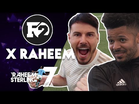 F2 FREESTYLERS! | BEHIND THE SCENES | Raheem Sterling takes on The F2