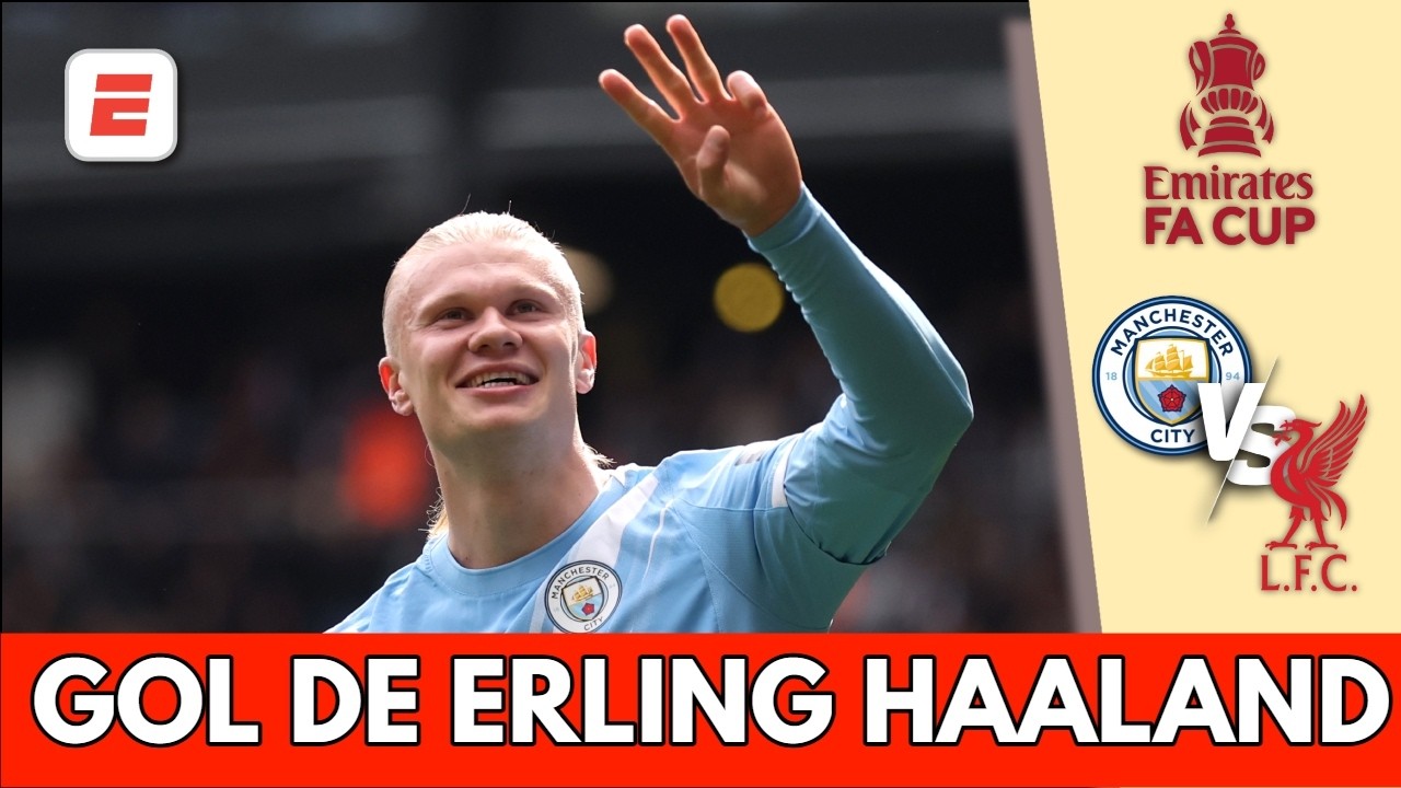 HAALAND anotó el 4-0 del MANCHESTER CITY y selló su hat-trick ante un LIVERPOOL sin alma | FA Cup