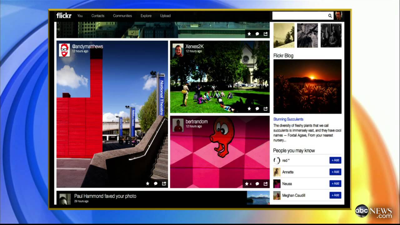 Tour of New Flickr Site