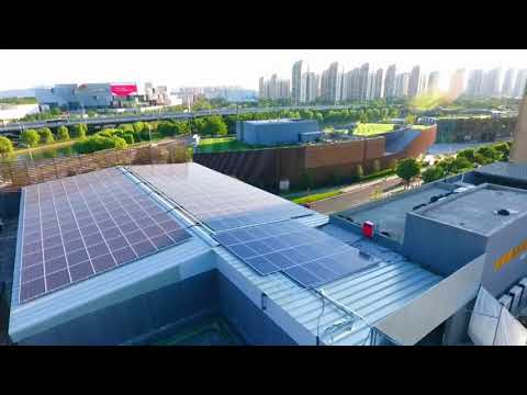 An Aerial Video of Dream Building Solar System