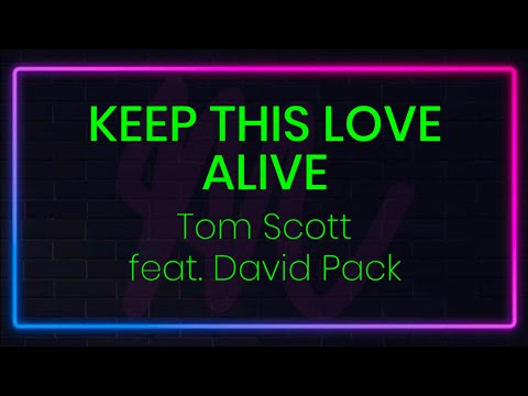 Keep This Love Alove by Tom Scott featuring David Pack (Karaoke with lyrics)